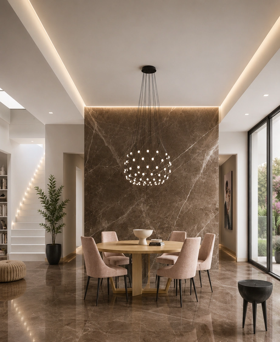 Imperio Armani Mocha — En ambiente