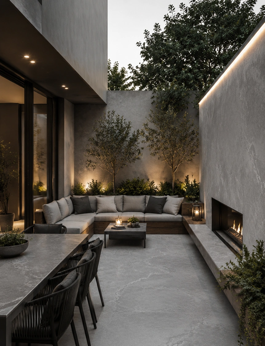 Pluto Gris — En ambiente